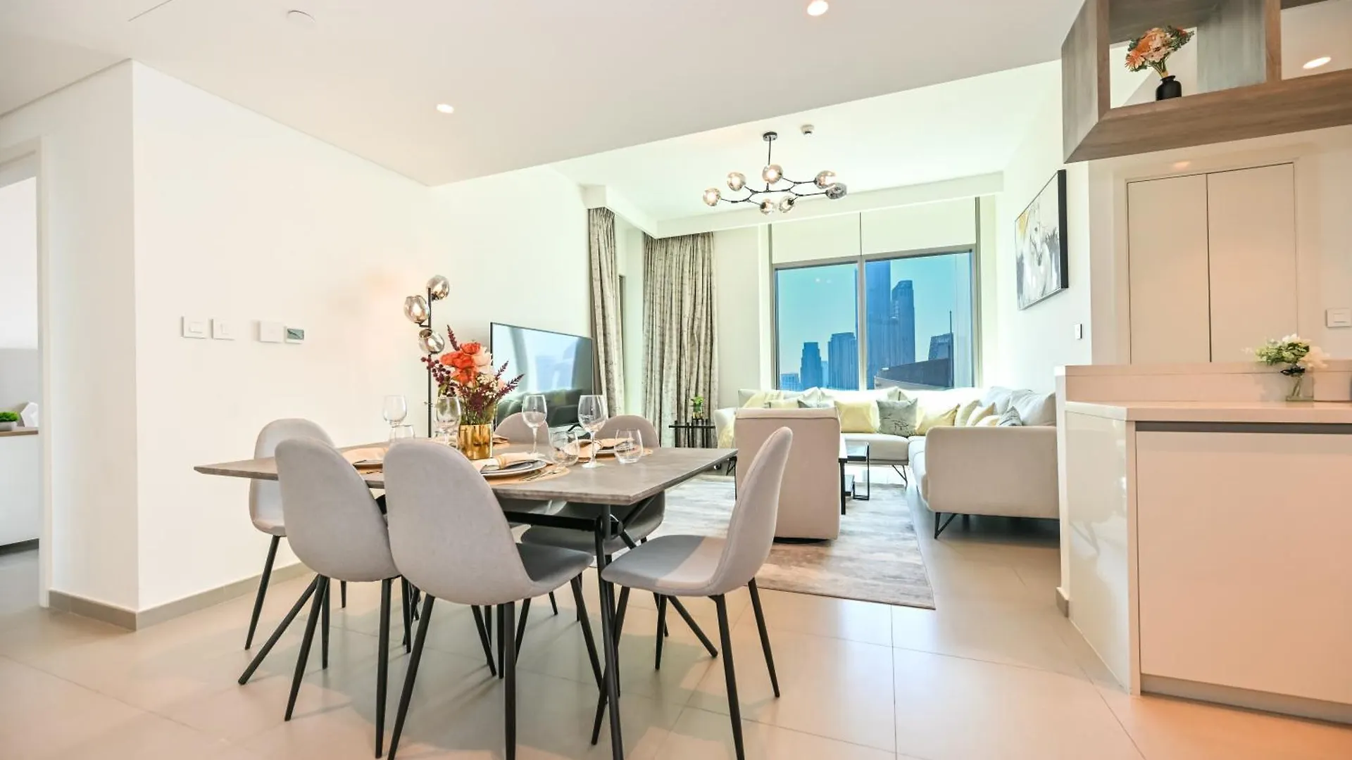Burj Khalifa View, Luxury Two-Bedroom Residence, Playstation 5, Swimming Pool And Fitness Center Dubai 0*,  United Arab Emirates